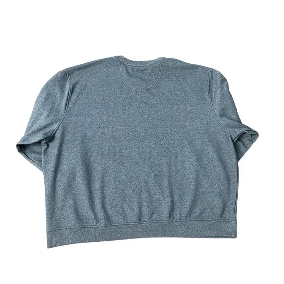 IZOD Advantage Sweatshirt Men's Size 5XL Gray Fleece Lightweight Pullover - Picture 2 of 9